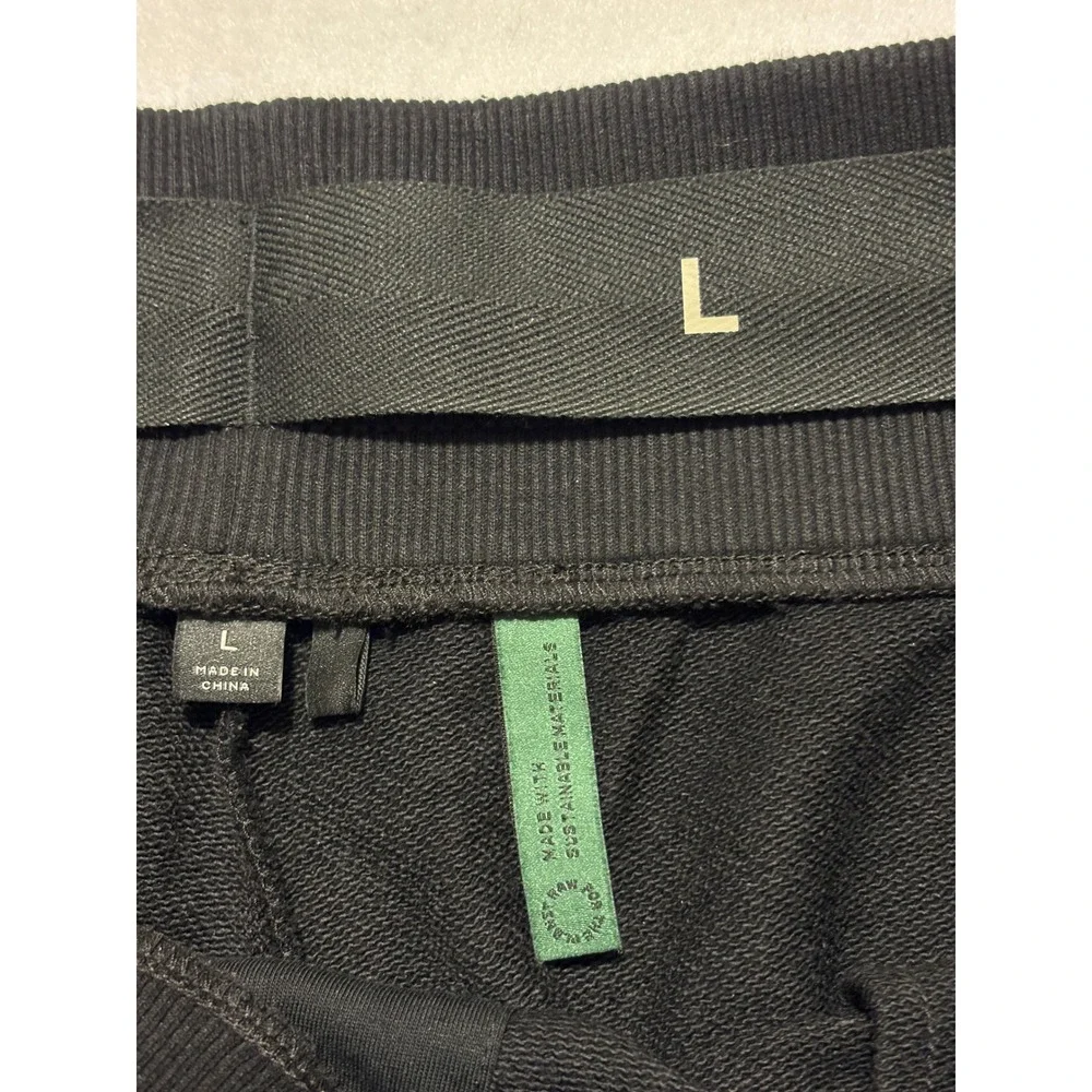 G-Star Raw 5620 Zip SW Pant Mens Large Black Tapered Moto Joggers